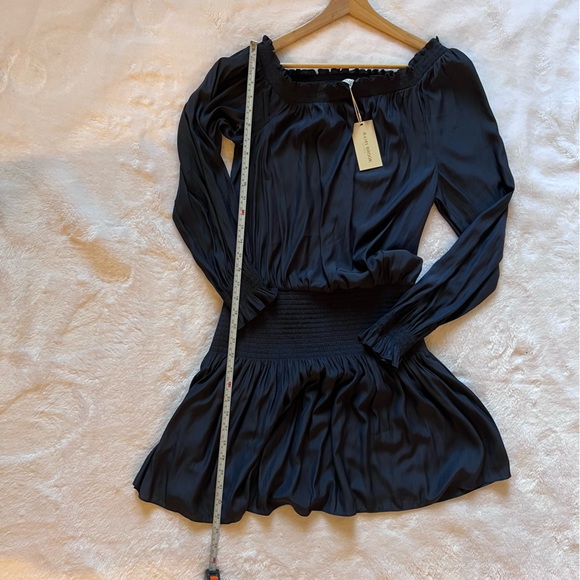 Ramy Brook Fay minidress SZ M navy blue - Picture 9 of 11